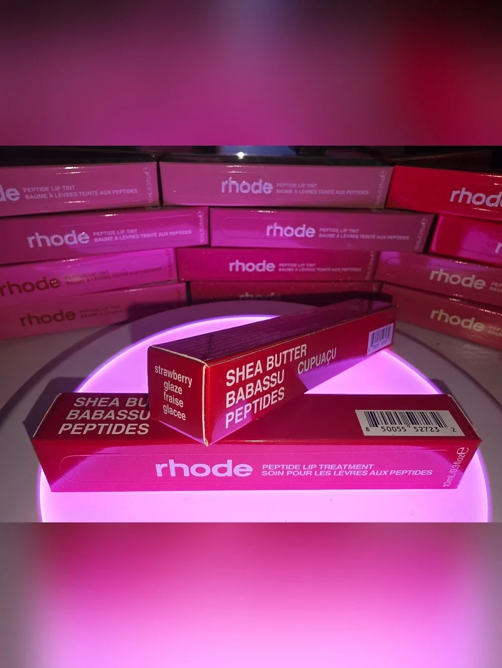 RHODE Peptide Lip Glaze- Strawberry Glaze